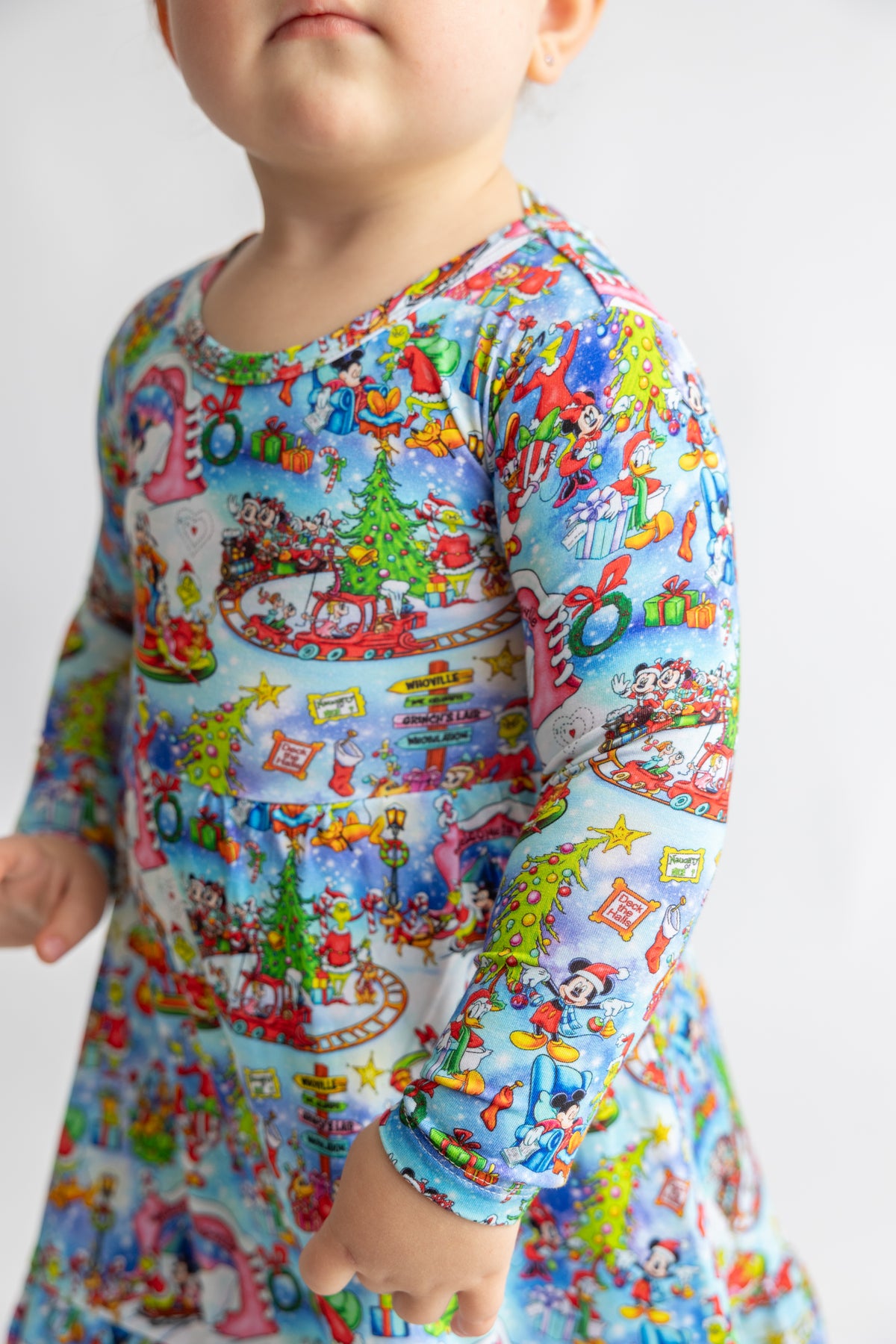 Merry Mischief- Bow Back Twirl Dress