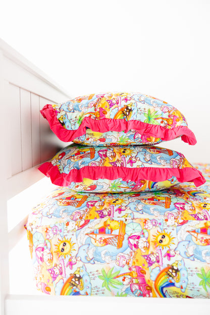 Paradise Pals- Twin Sheet/Pillowcase SET