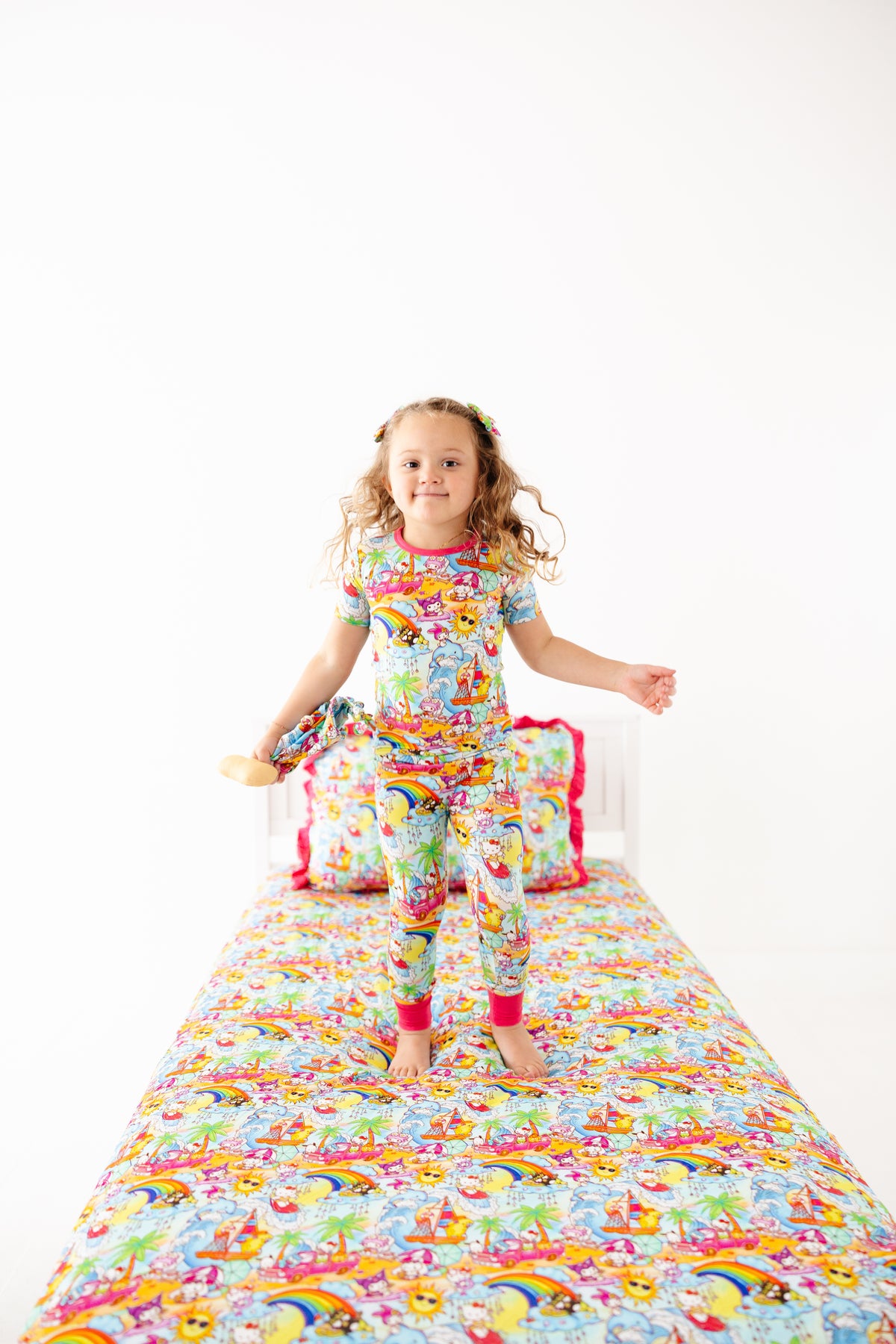 Paradise Pals- Twin Sheet/Pillowcase SET