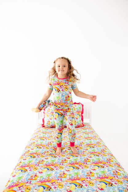 Paradise Pals- Twin Sheet/Pillowcase SET