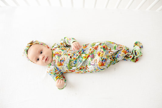 Hunny Tales- Knotted Gown Set
